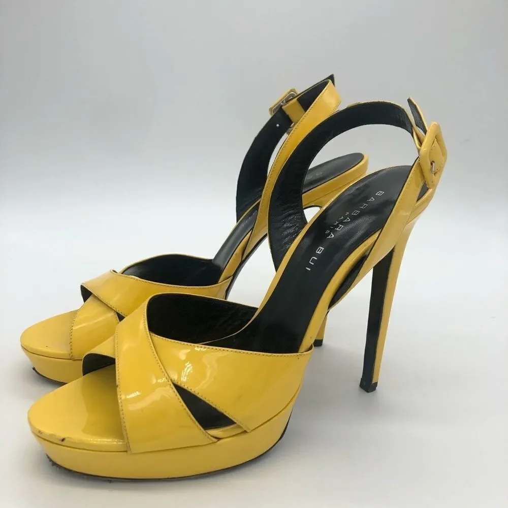 Barbara Bui Patent Leather High Heel w/ Platform